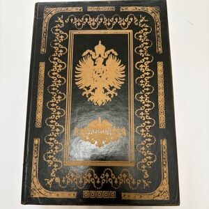 Vintage like store hide away faux Book with Gold Detailing